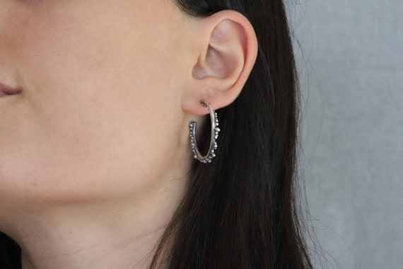 INNERDIVA Orecchini A Cerchio In Argento Per Donna. Gioielli Minimalisti A Cerchio, Eleganti E Versatili. Idea Regalo Perfetta