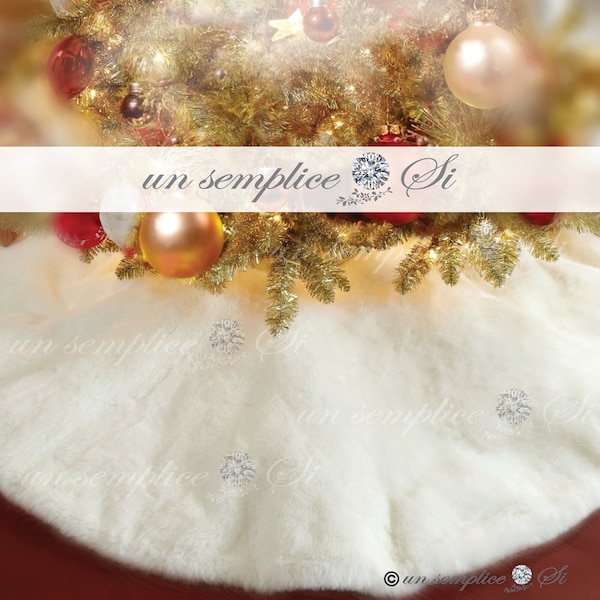 Faux Fur Tree Skirt Etsy