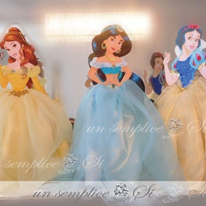 Disney Princess Party , Princess CENTERPIECE , Princess Party Decor, Princess Doll Decor, Princess Table Decor, Barbie Centerpiece