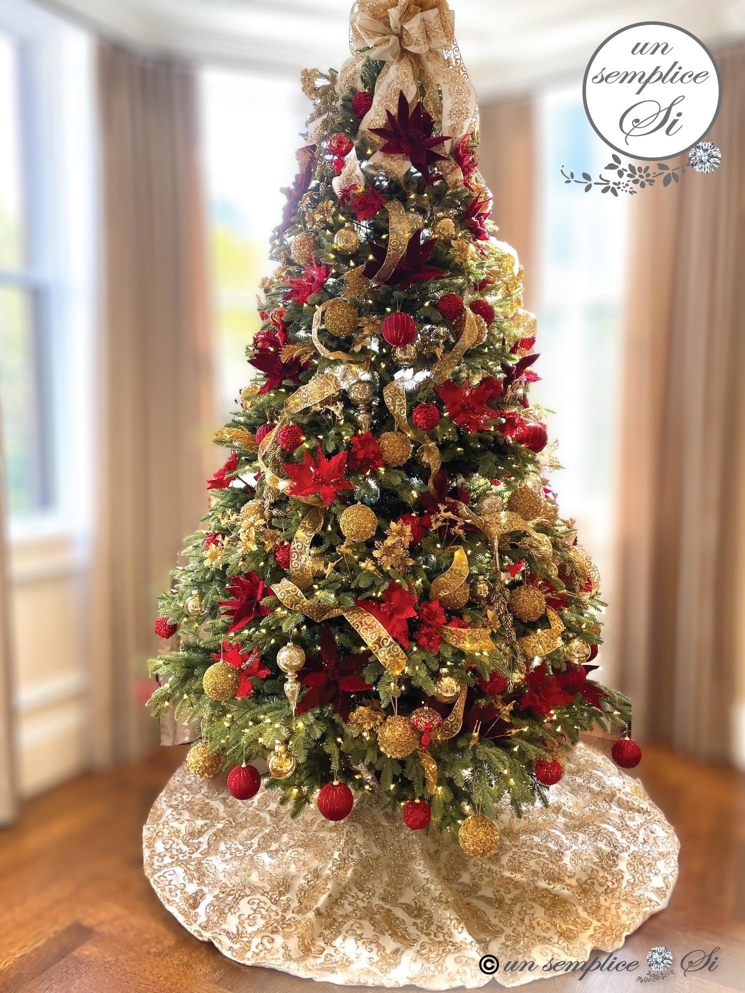 Holiday Home 4' Cremesicle Fir Tree, Ombre Christmas Holiday Décor, 1