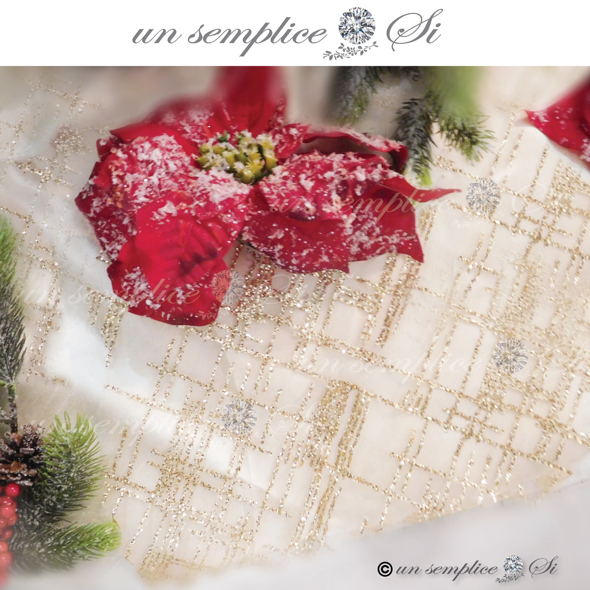 Glitter Tree Skirt Gold Tree Skirt Glitter Tulle Christmas Etsy