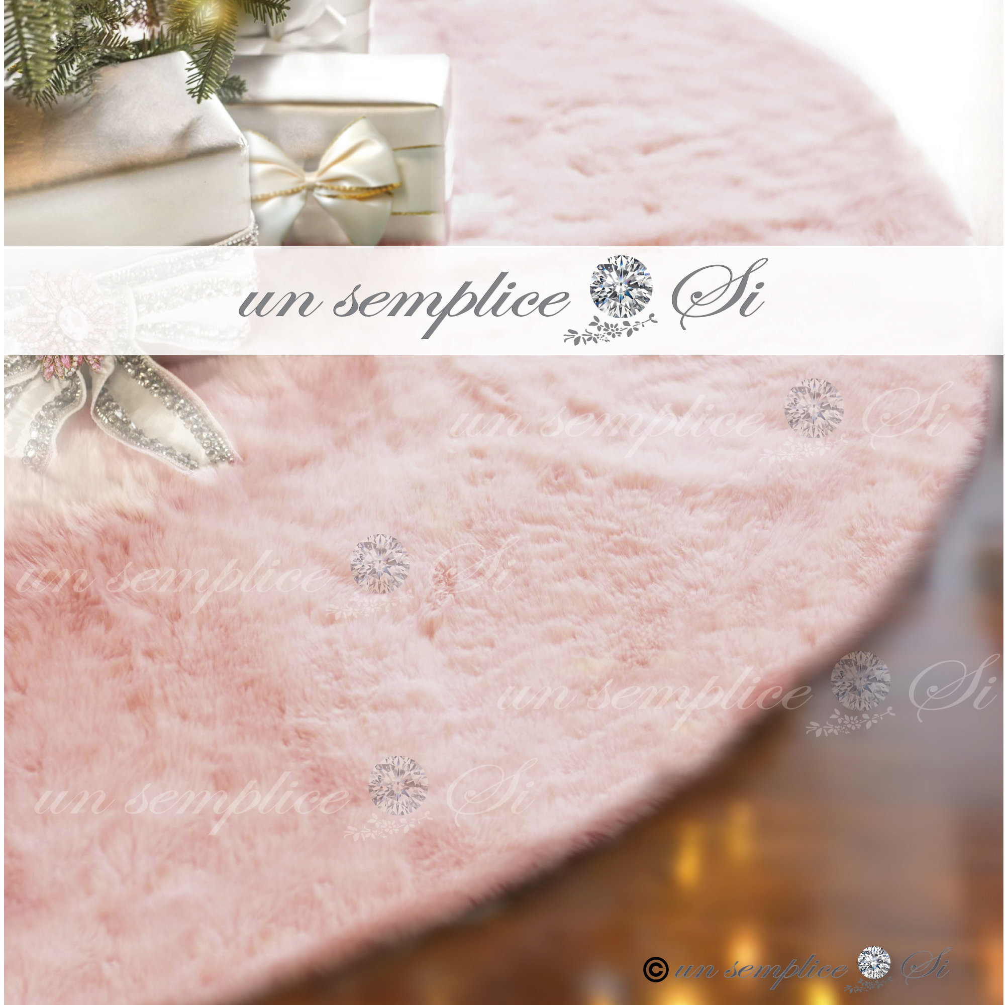 Pink tree skirt outlet