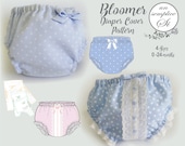 Bloomer Diaper Cover Pattern , Nappie Cover Pattern ,   Diaper Cover Pattern, Baby Bloomer Pattern