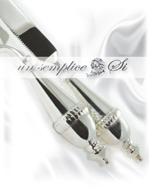 Items similar to Cake Knife and Server Set on Etsy
