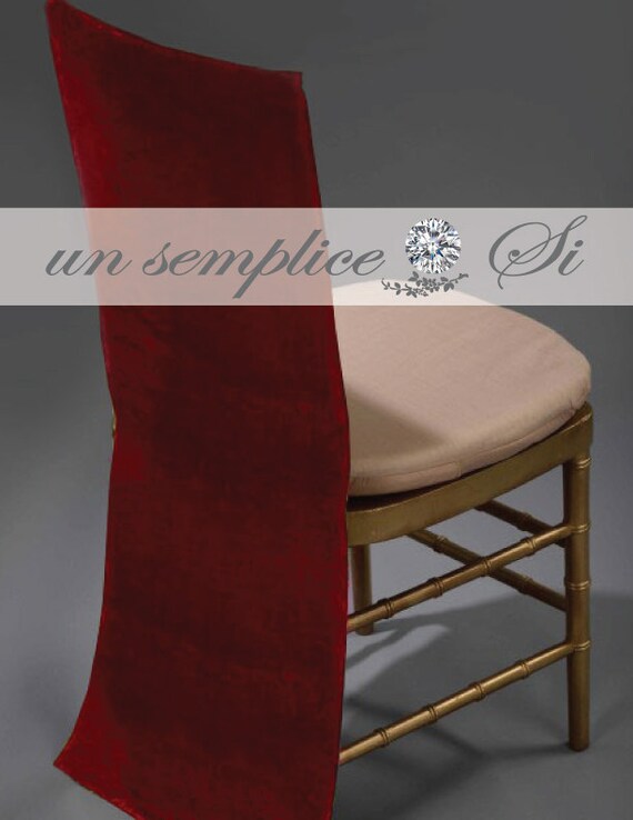 Velvet Chair Cover Chiavari Chair Covers Velvet Chair Decor Etsy