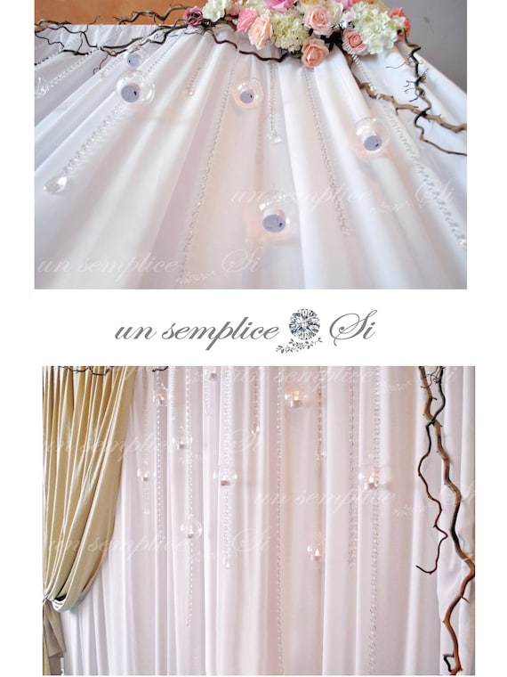 Crystal garland strands deals
