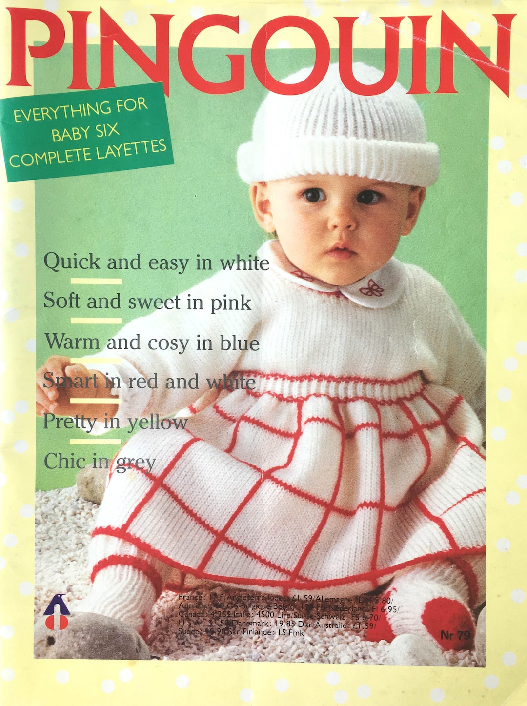 Baby Knitting Patterns, Vintage Patterns, Baby Layettes, Pingouin Knits