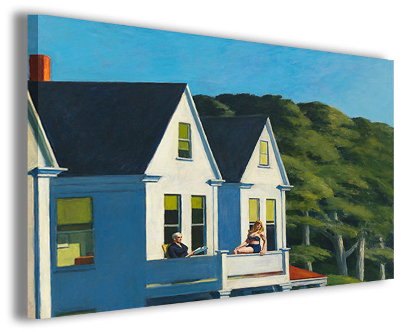 Print on canvas Hopper Edward III with frame stampe su tela Etsy