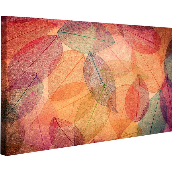 Abstract Leaf Art Etsy