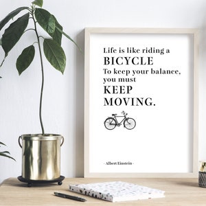 Albert Einstein Quote Wall Art / DIY Poster x 3 / Digital Download Pack / Stupidity, Genius and Life