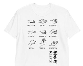 空手、拳の一覧 / 格闘技 / カンフー ユニセックス Tシャツ