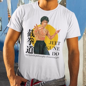 Bruce Lee Martial Arts Shirt / Jeet Kune Do / MMA / Kung Fu Master / Unisex Tee