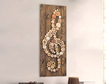 Sustainable Decor Large Reclaimed Wood Wall Art Wood Von Imarteko