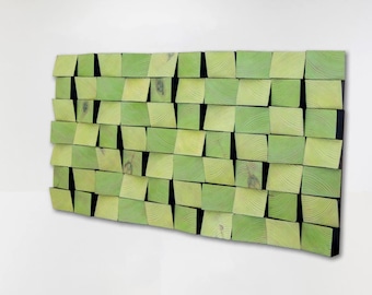 Wooden Wall Art for Modern Interiors | Organic Modern Wood Sculpture | Handcrafted Design