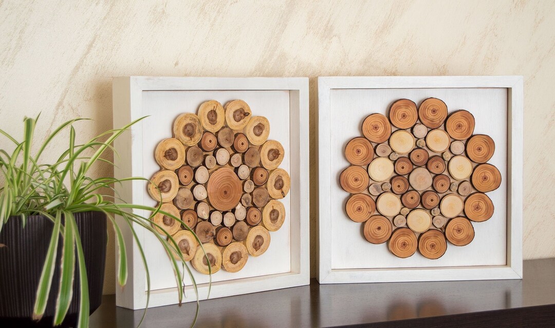 Wall Decor Set of 2 Rustic Wood Wall Decor Nature Lover - Etsy Australia