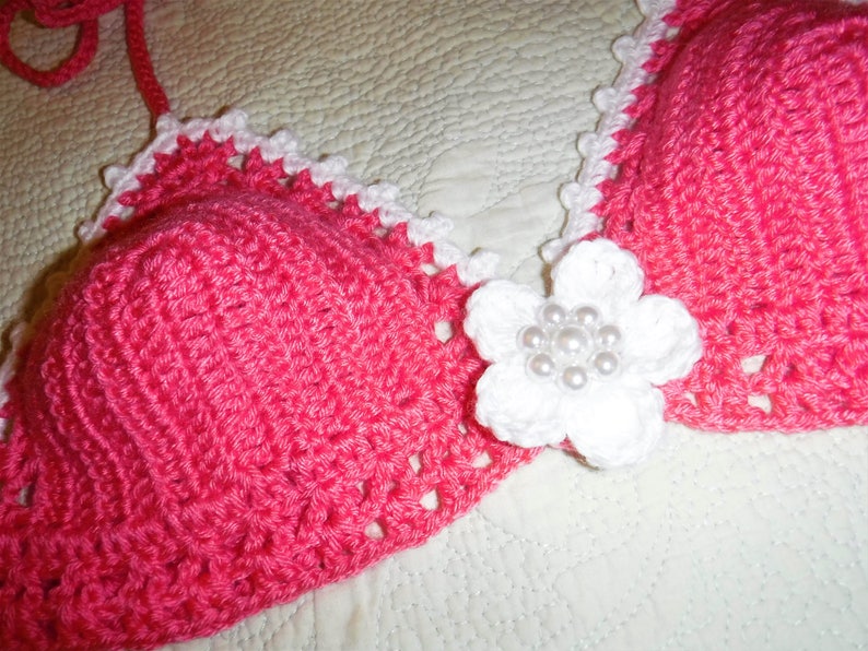 Handmade Crochet Crop Top...Halter Festival Wear..Summer Day Fashion...Yellow Crochet...Girls..Woman..Beach Party...