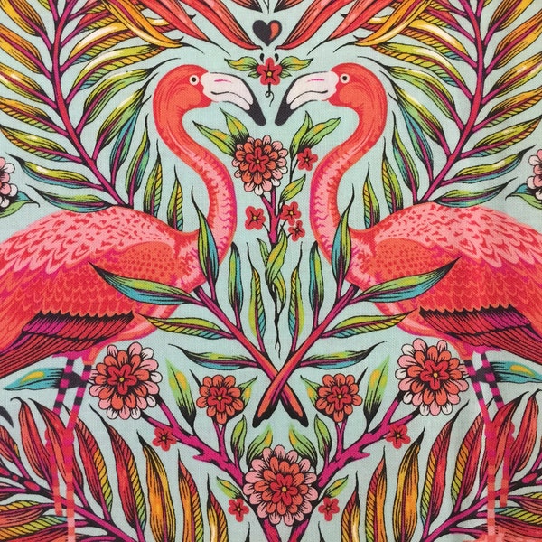 Flamingo Fabric - Etsy