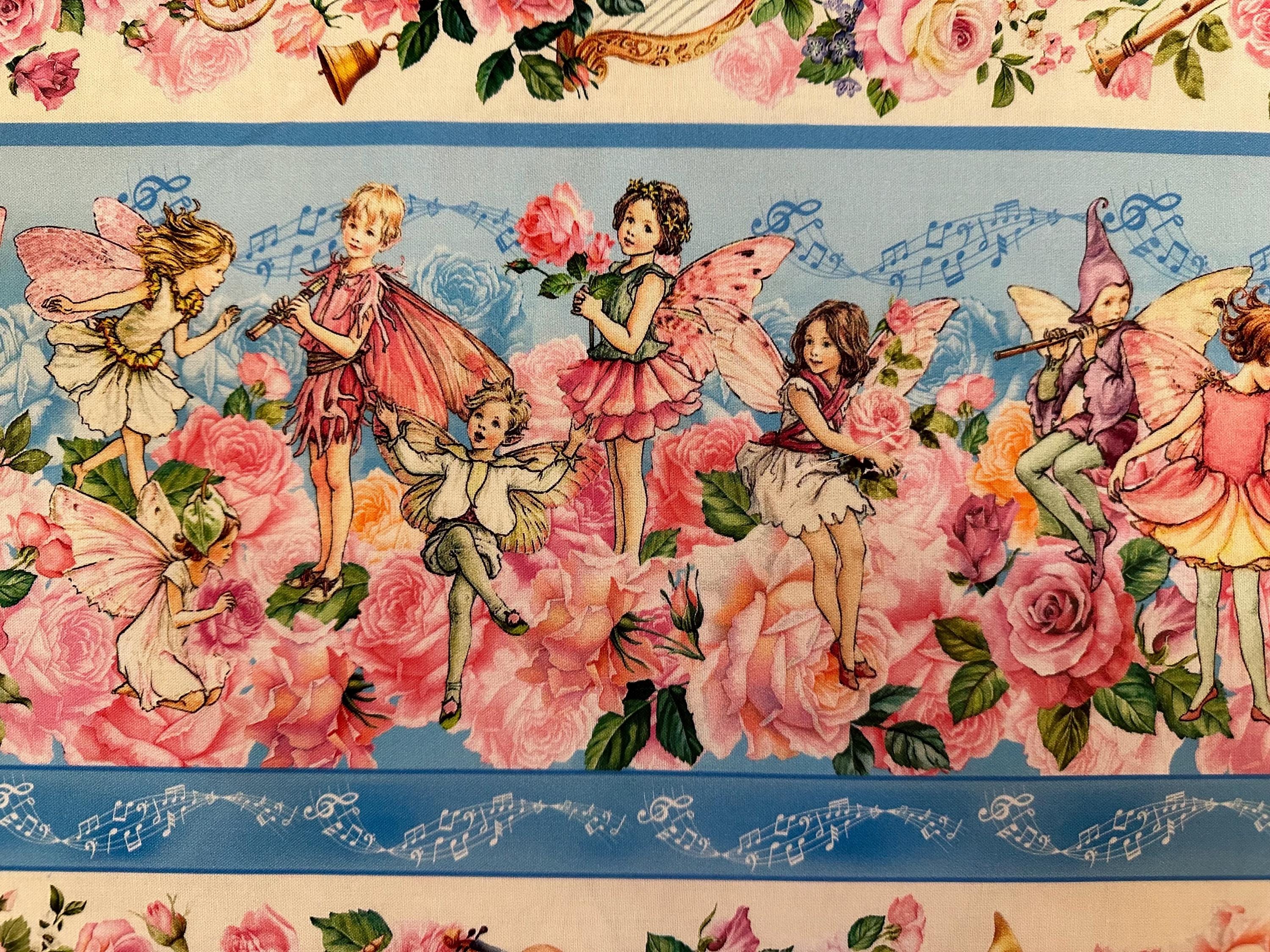 【廃盤】新品未開封 『fairy dance』 Story of Hope CD Half Yard - Spring Songs Flower Fairies by Michael Miller