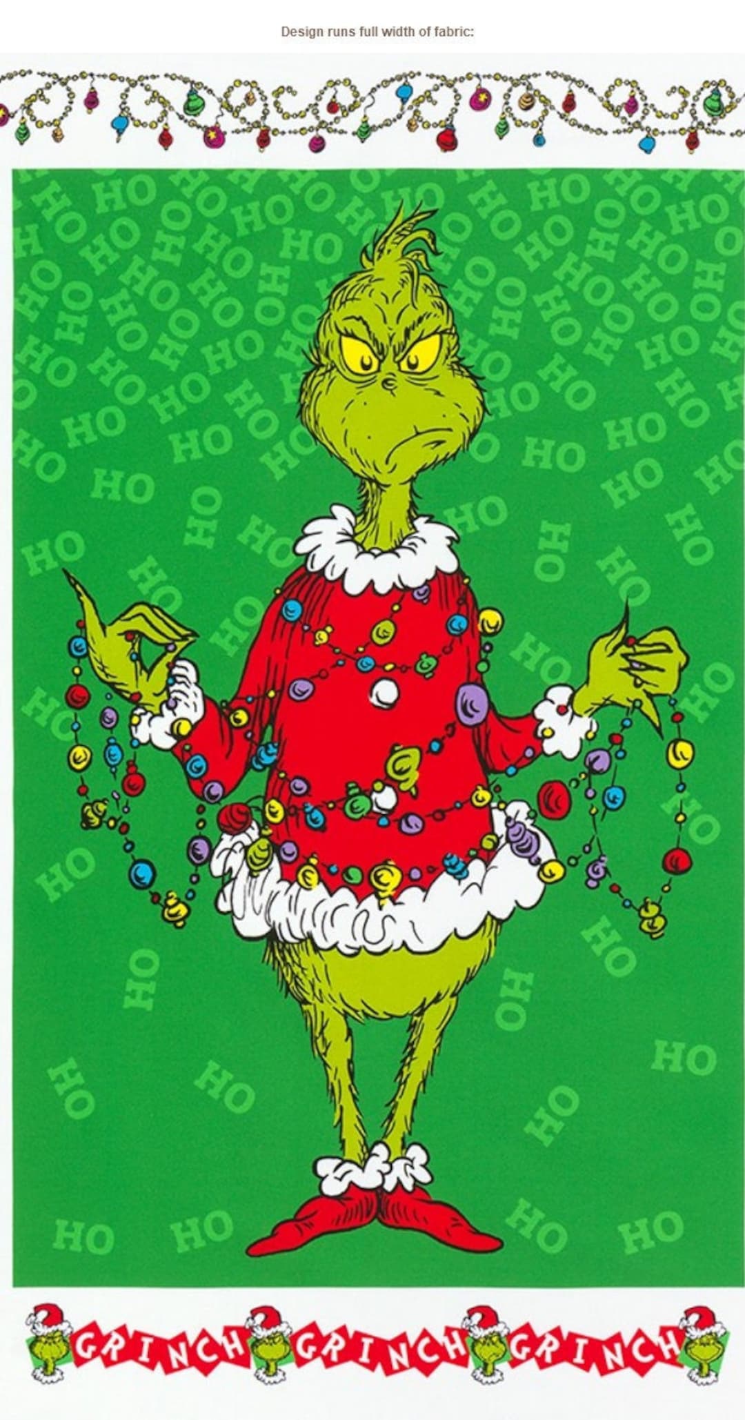 Panel - How the Grinch Stole Christmas by Robert Kaufman - Grinchmas on ...