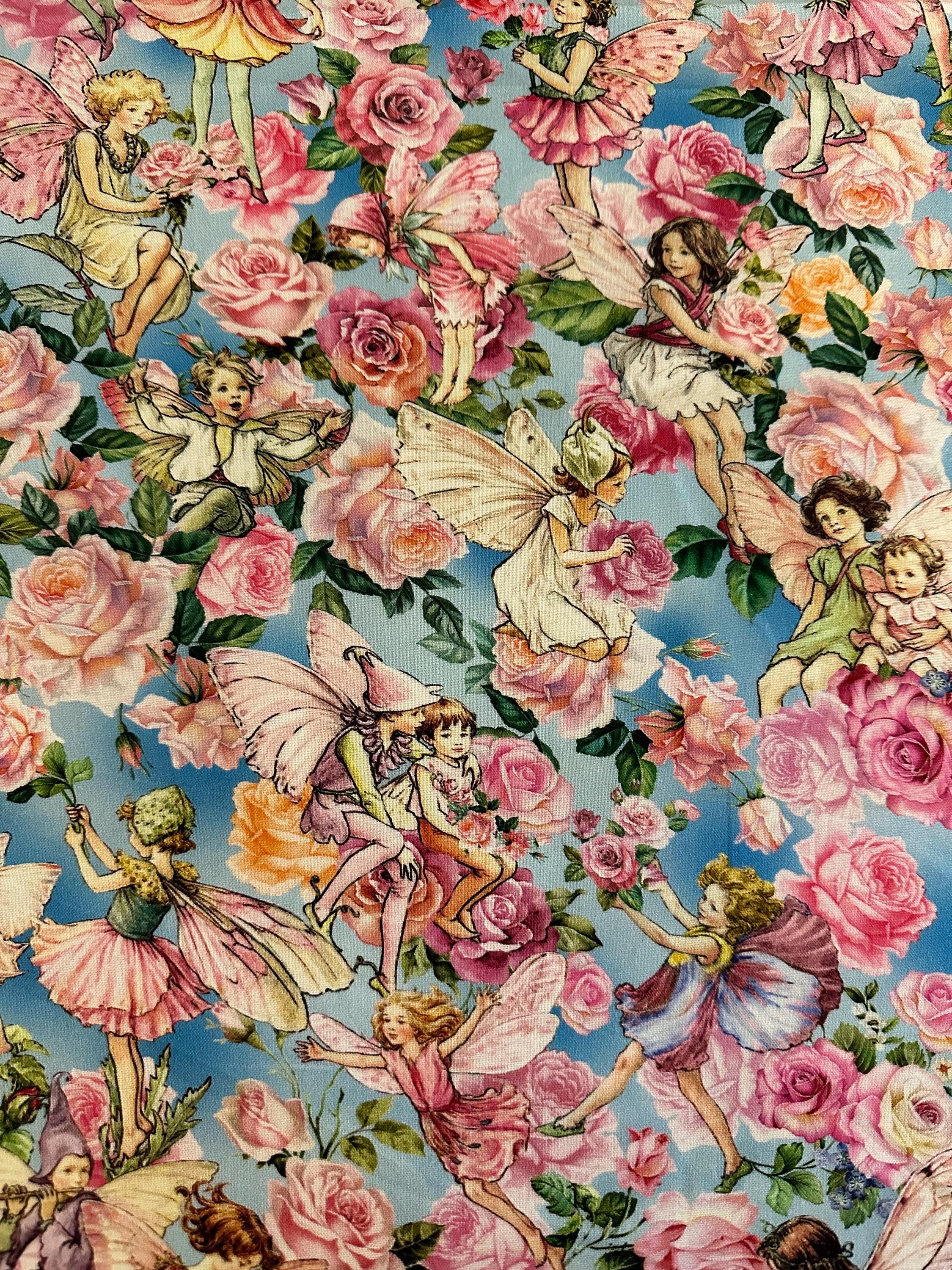 Half Yard - Spring Songs Flower Fairies by Michael Miller