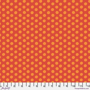 Half Yard Kaffe Fassett Spot GP70 in Red by FreeSpirit Polka Dots Geometric Spots Blender FreeSpirit Fabric