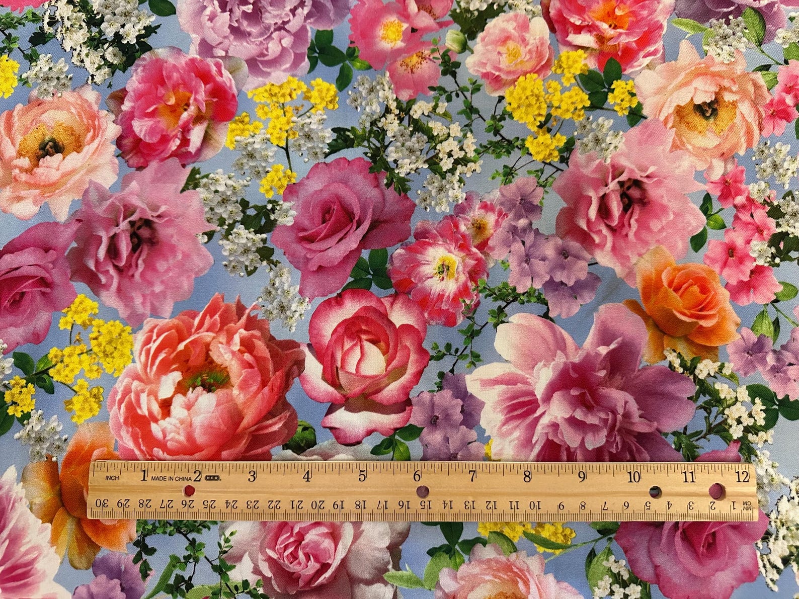 NEW! Half Yard - Flower Splendor by Michael Miller - Garden Splendor on ...