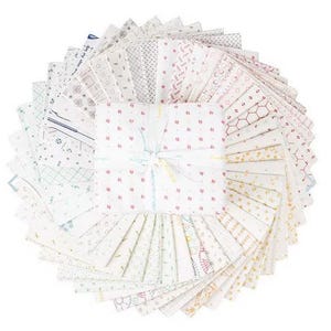 Bee Bundle Limited Edition Backgrounds 42 Fat Quarters by Lori Holt - Calico Feedsack Riley Blake FQs 42 piece