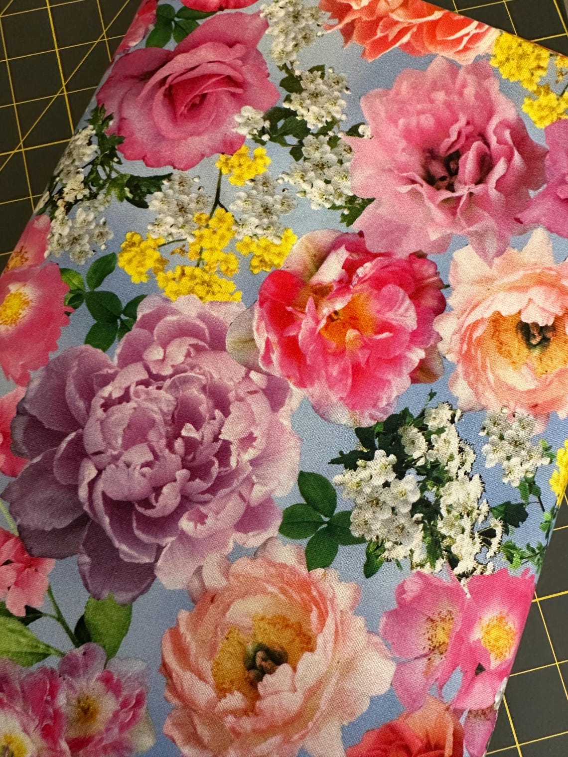 NEW! Half Yard - Flower Splendor by Michael Miller - Garden Splendor on ...