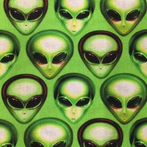 Robert Kaufman Area 51 Digital Eerie Area 51 Fabric 1 yard