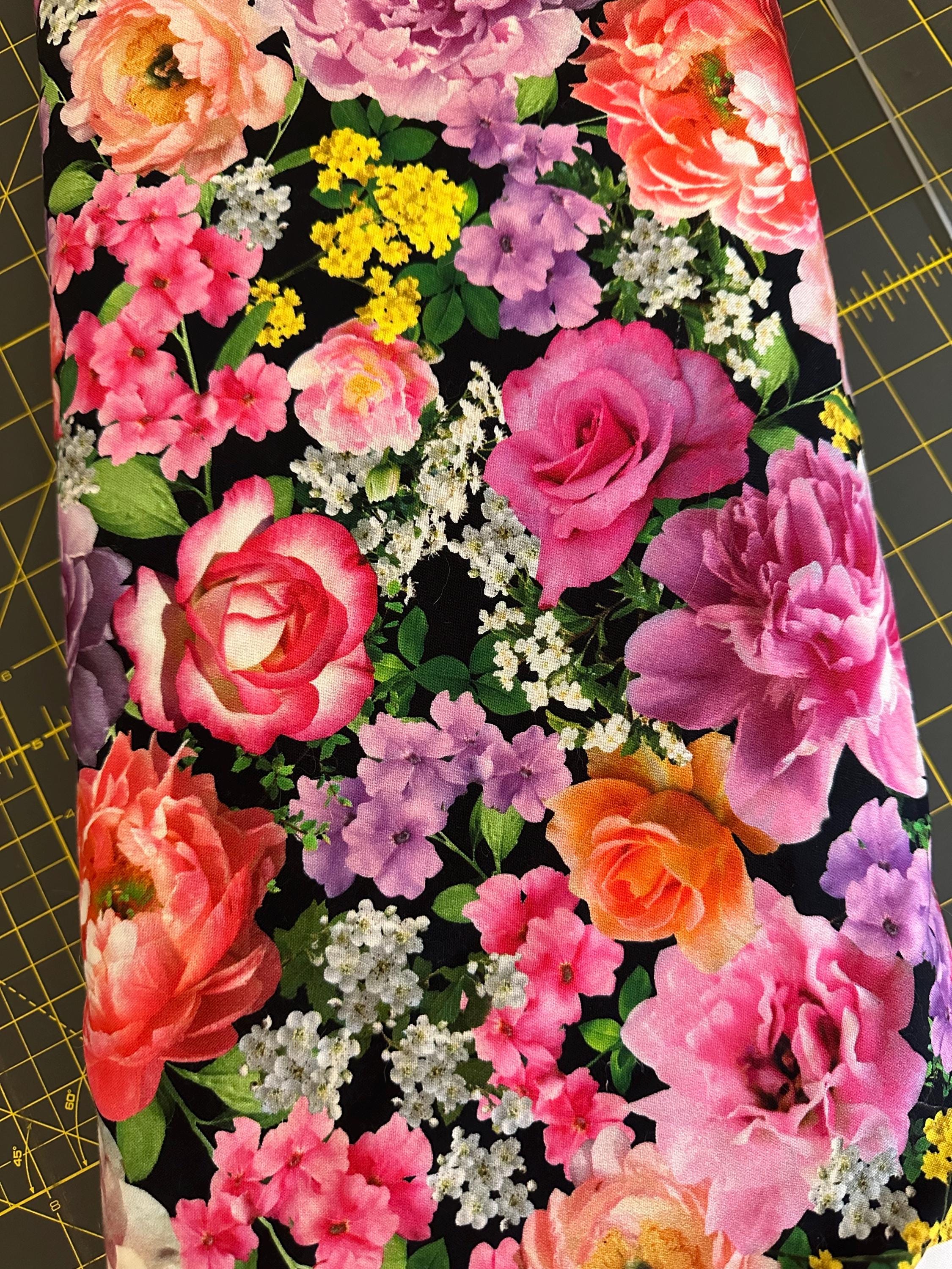 Half Yard - Flower Splendor by Michael Miller - Garden Splendor on