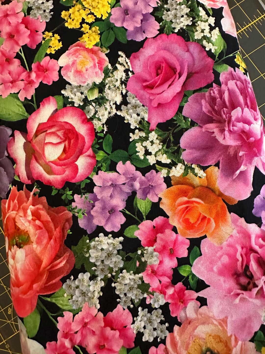 NEW! Half Yard - Flower Splendor by Michael Miller - Garden Splendor on ...