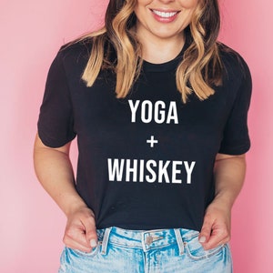 Whiskey and Yoga Etsy