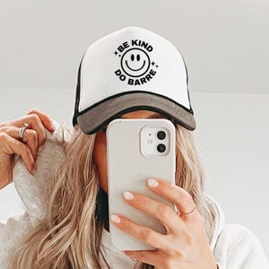 Be Kind Do Barre | Barre Hat | Workout Hat | Barre Gift for Her | Gym Trucker Hat | Gym Weekend Apparel