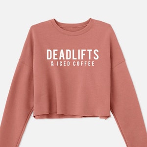 Crop workout sweatshirt clearance