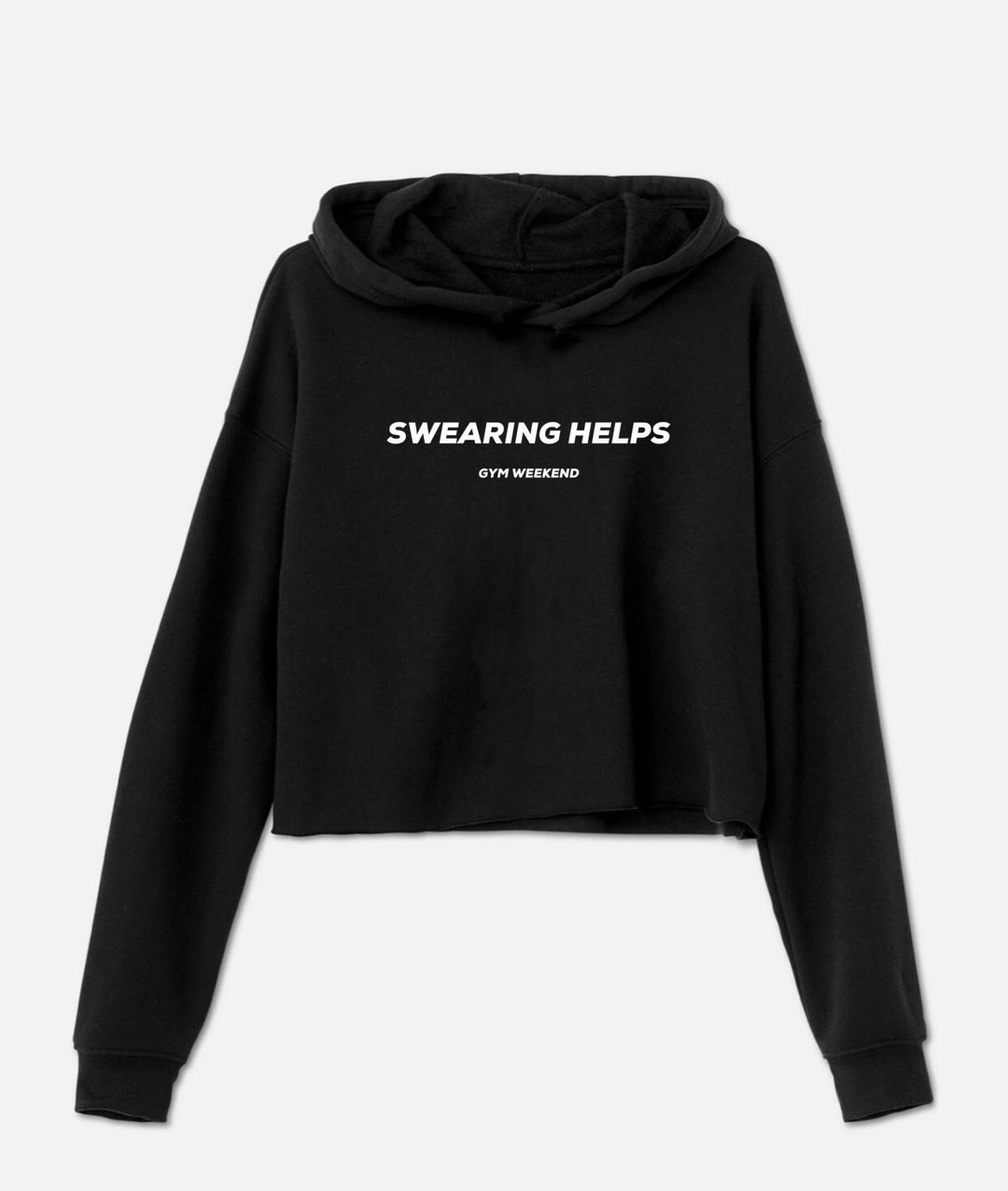 Swearing Helps Gym Hoodie Gym Shirt Workout Hoodie Etsy Nederland