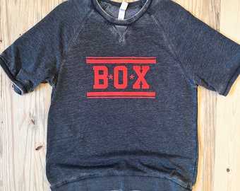 Sweat-shirt de boxe | Chemise de boxe Femme | Chemise de boxe pour lui | Sweat-shirt à manches courtes | Chemise de kickboxing