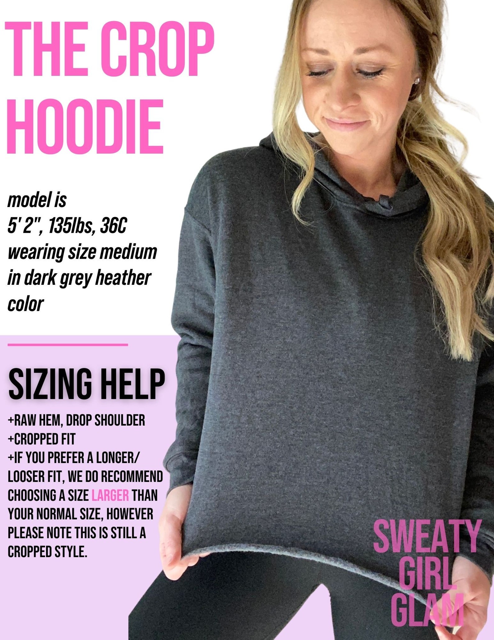 Lifting Hoodie Cropped Hoodie Gym Sweatshirt Workout Etsy