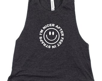 Pilates Crop Tank Top | I'm Nicer After Feet in Straps
