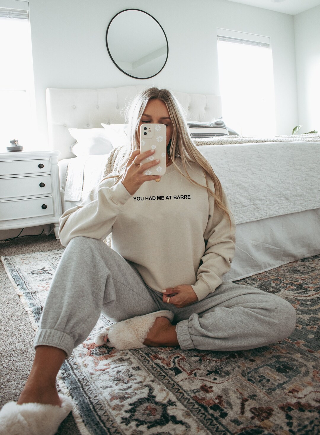 Barre Sweatshirt Barre Brunch Shirt Workout Sweatshirt Barre Lover