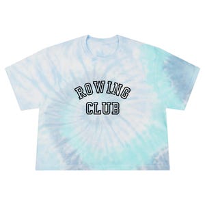 Rowing Club | Rowing Crop Tee | Rowing Shirt | Funny Gym Shirt | Workout Crop Top | Rowing Shirt Women | Gym Weekend Apparel