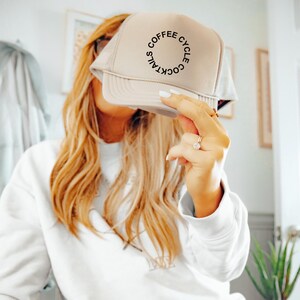Coffee Cycle Cocktails - Cycling, Workout Trucker Hat