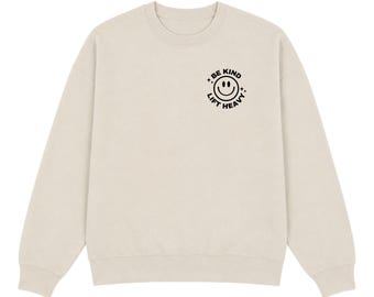 Be Kind Lift Heavy - Unisex Lifting Crewneck Sweatshirt