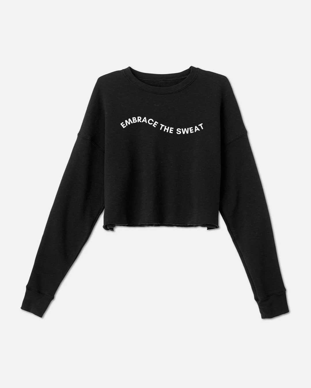 Yoga Sweatshirt Running Sweatshirt Crop Sweatshirt Boxing Sweatshirt ...