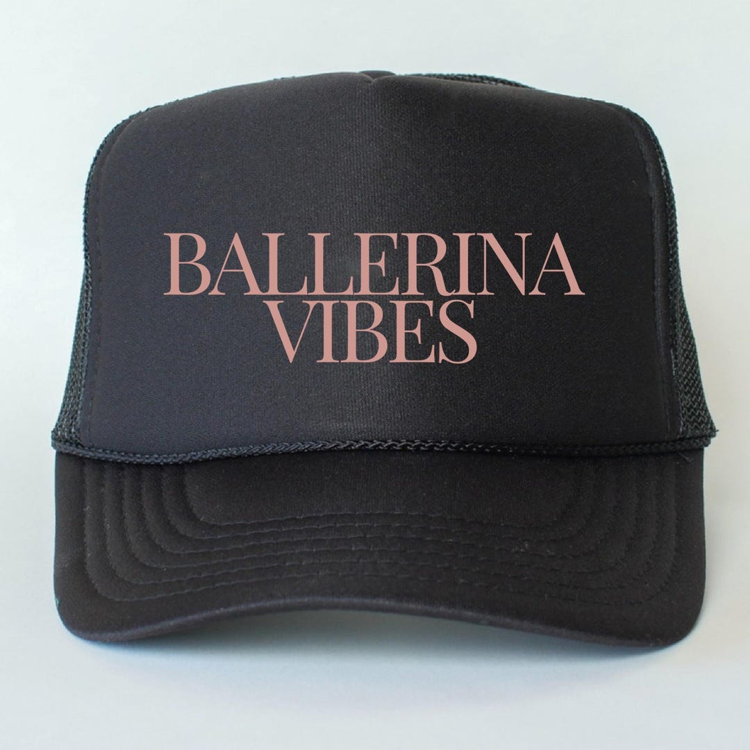 Ballerina Vibes | Dance Hat | Workout Hat | Dance Gift for Her | Dance ...