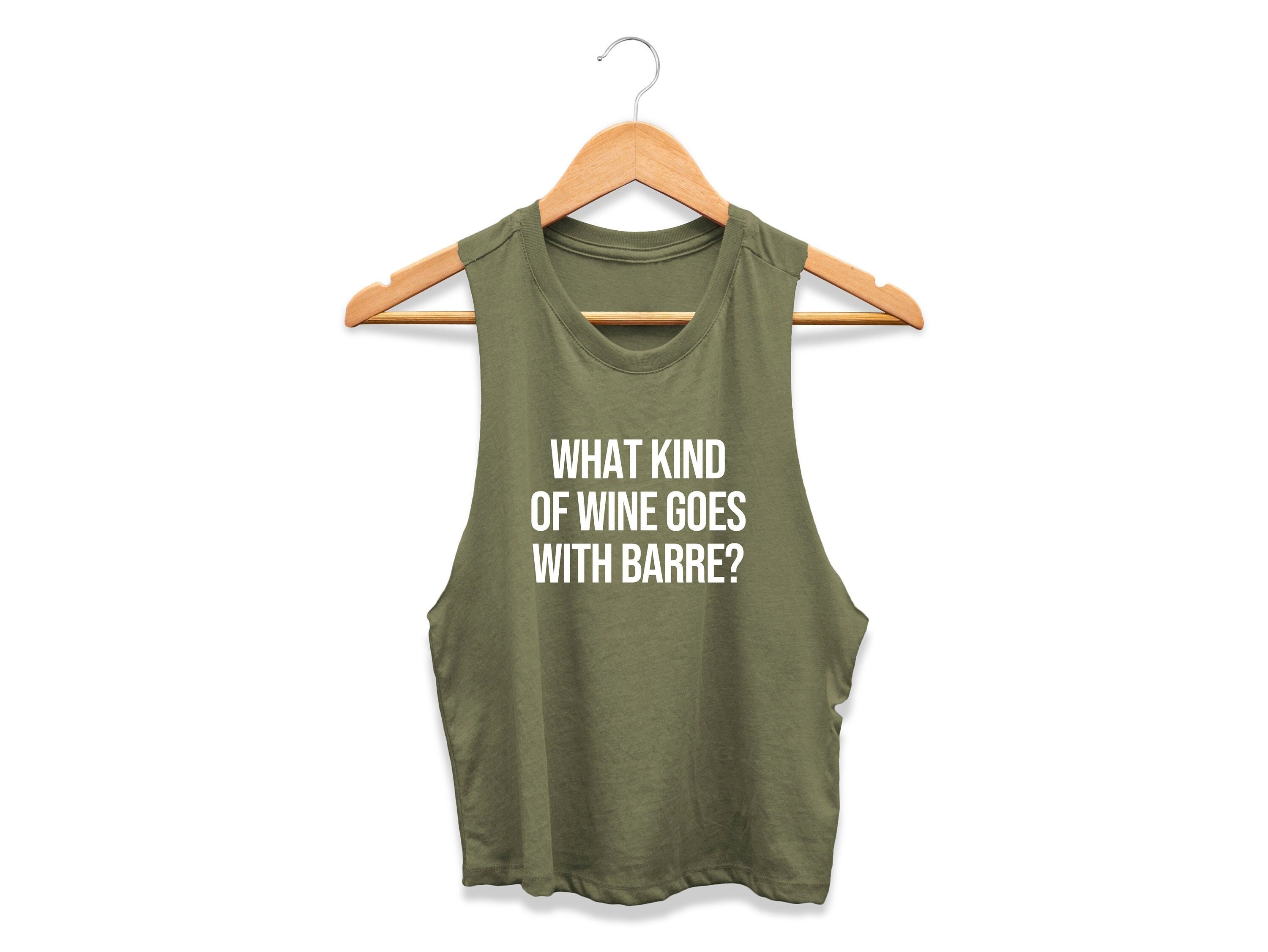 Barre Tank Barre Crop Top Barre Shirt 