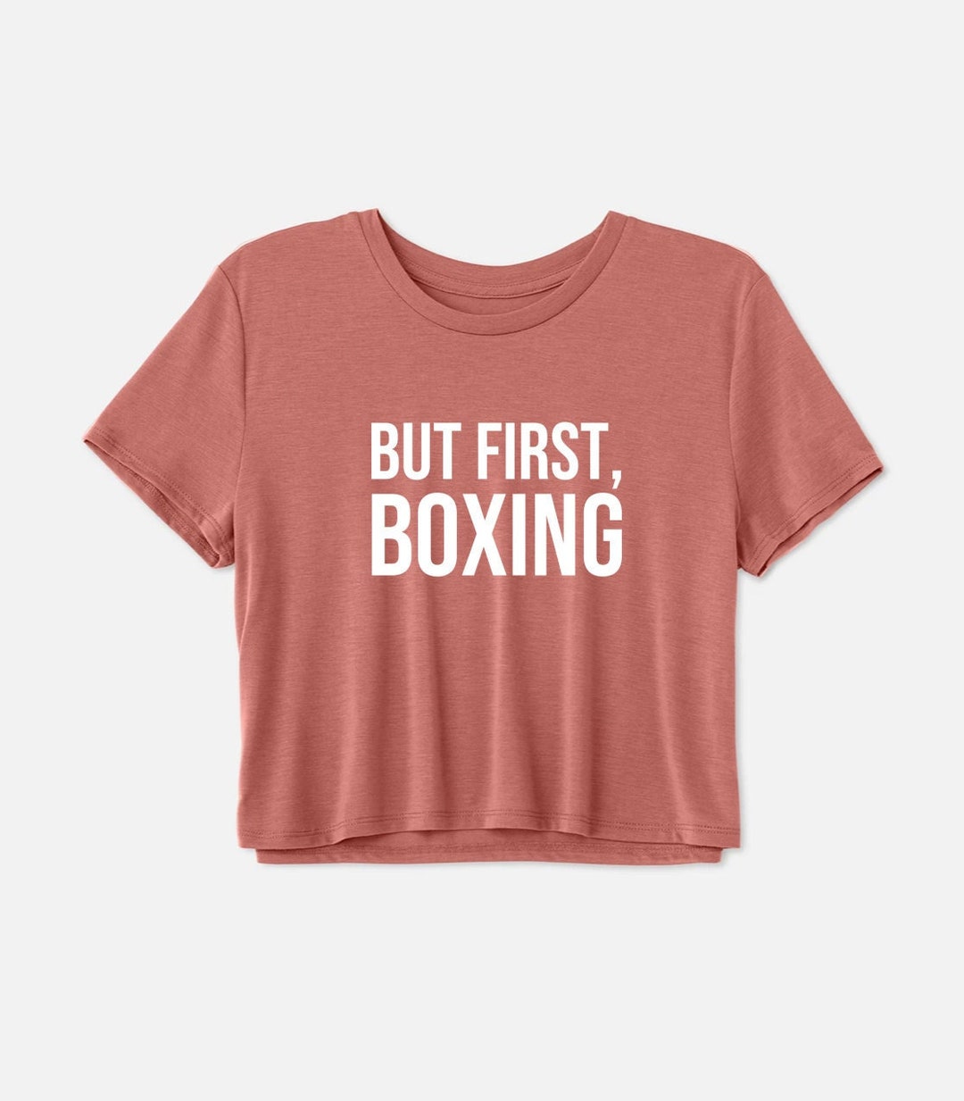 Boxing Shirt Boxing Tshirt Boxing Crop Top Gym Shirt Boxing Gift