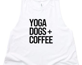 Yoga Crop Top | Yoga Tank Top | Funny Yoga Shirt | Women's Yoga Shirt | Yoga Gift for Her | Yoga Teacher | Yoga Hair Don't Care