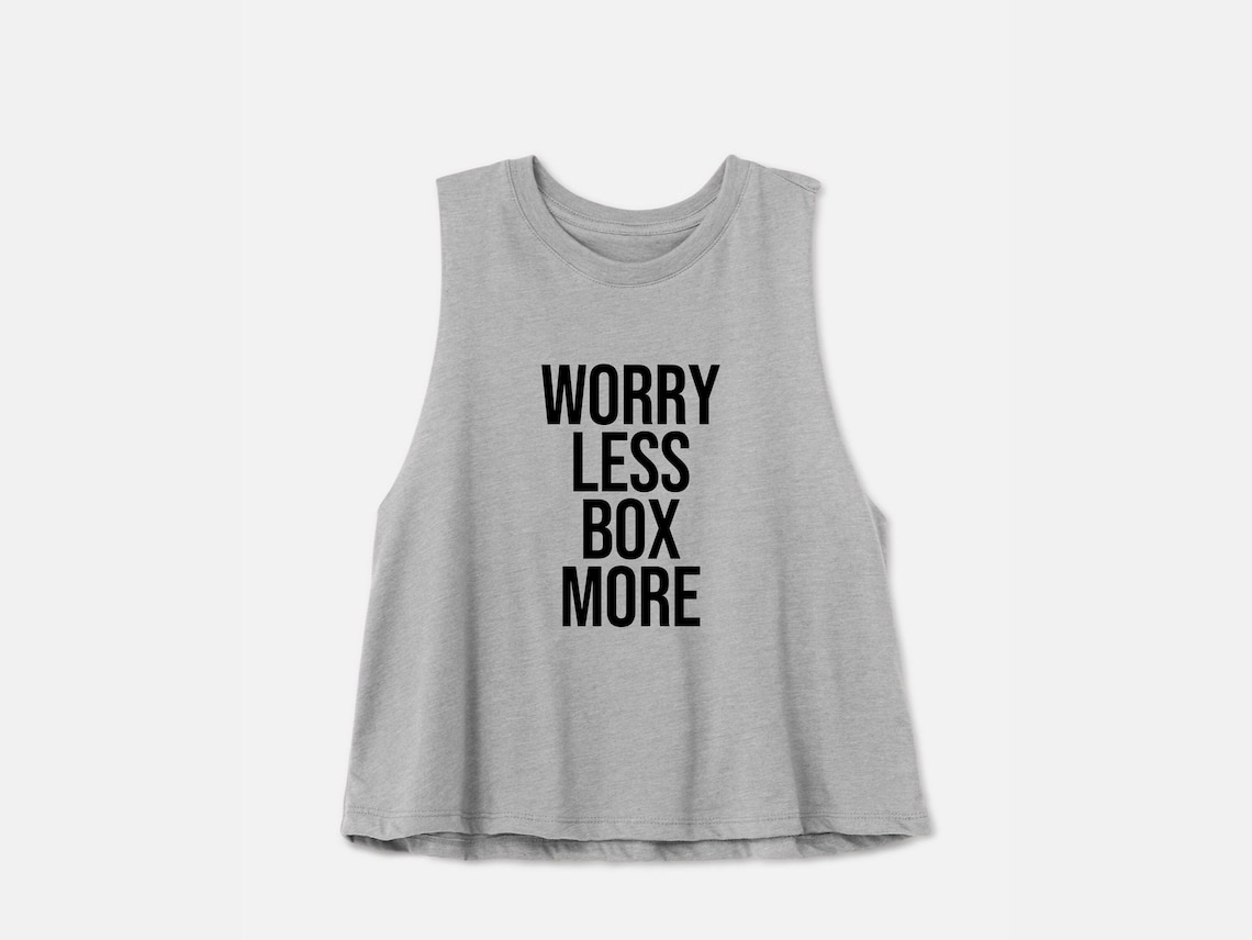 Boxing Shirts Women Boxing Crop Top Women's Boxing Etsy