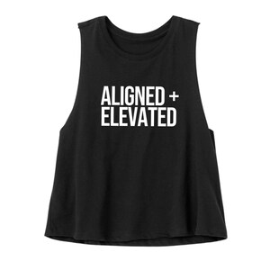 Aligned + Elevated Crop Tank Top - Women's Yoga Shirt