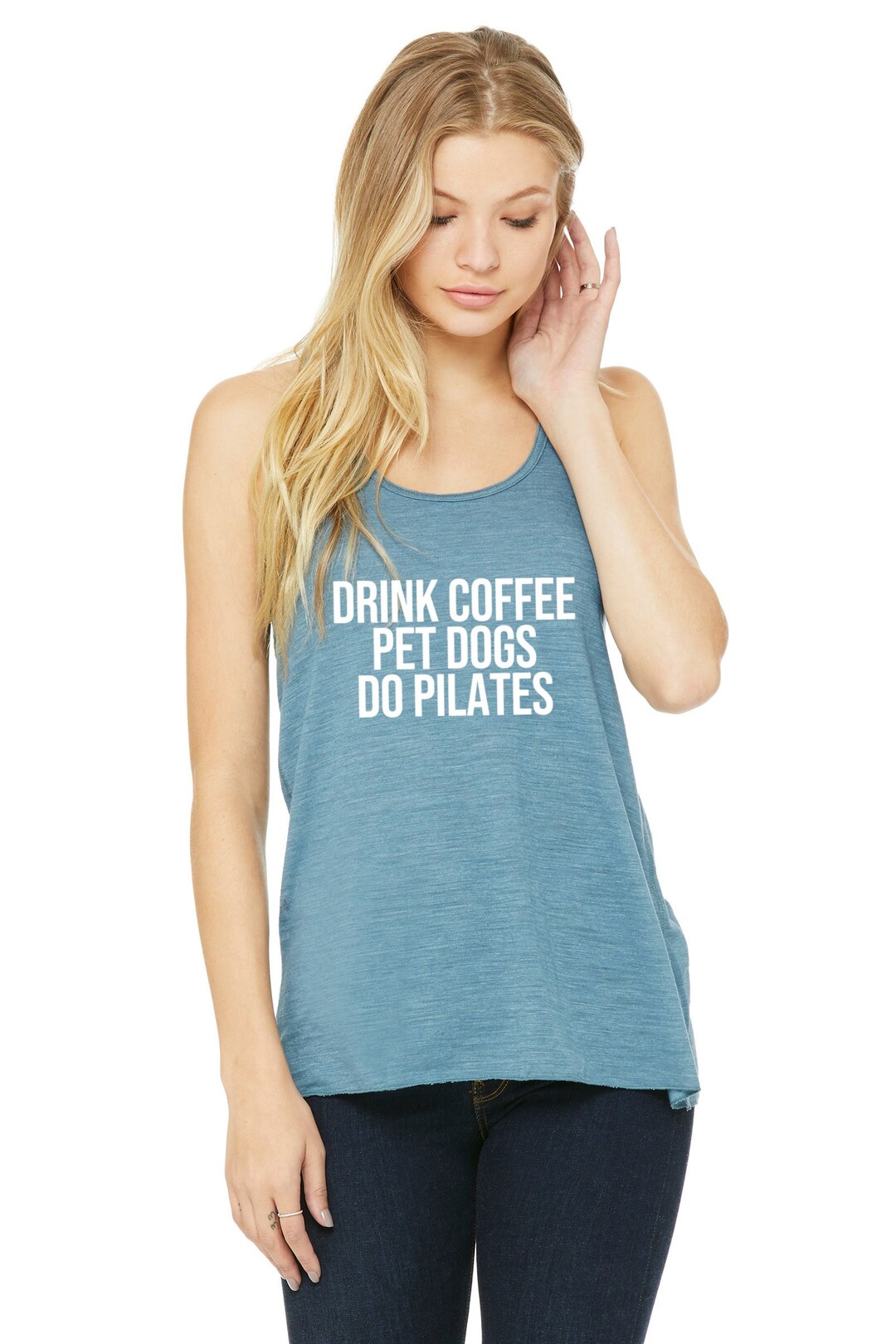 Pilates Tank Top Pilates Shirt Women's Pilates Tank - Etsy